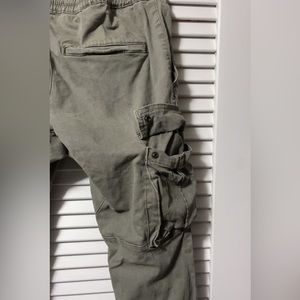 PacSun Olive Utility Slim Cargo Comfort Stretch Pants
